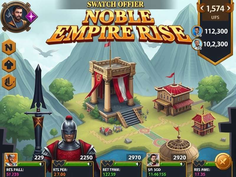 Noble Empire Rise battle strategy illustration